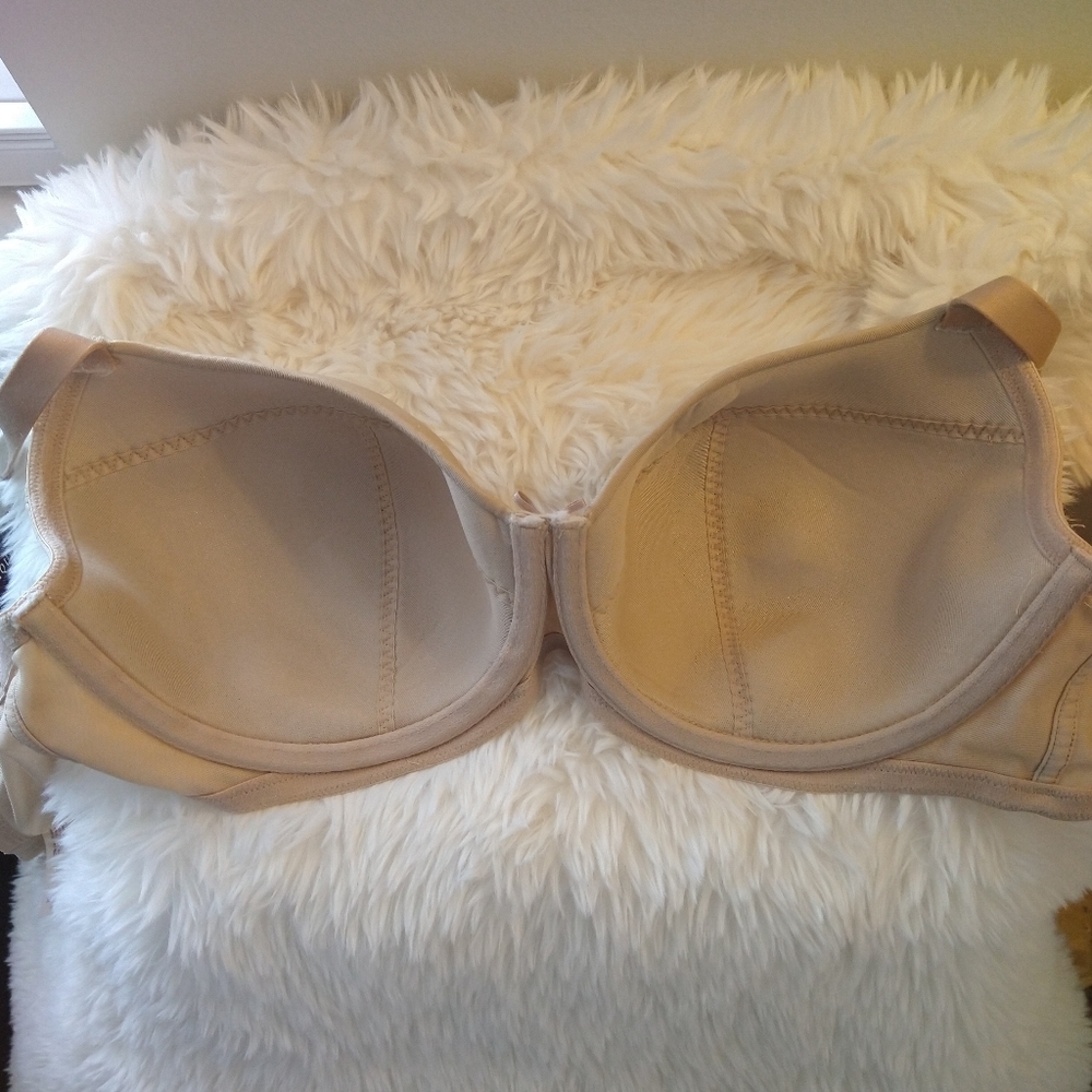 Lane Bryant Cacique Beige Sexy Support Balconette Bra NWT - Picture 8 of 9